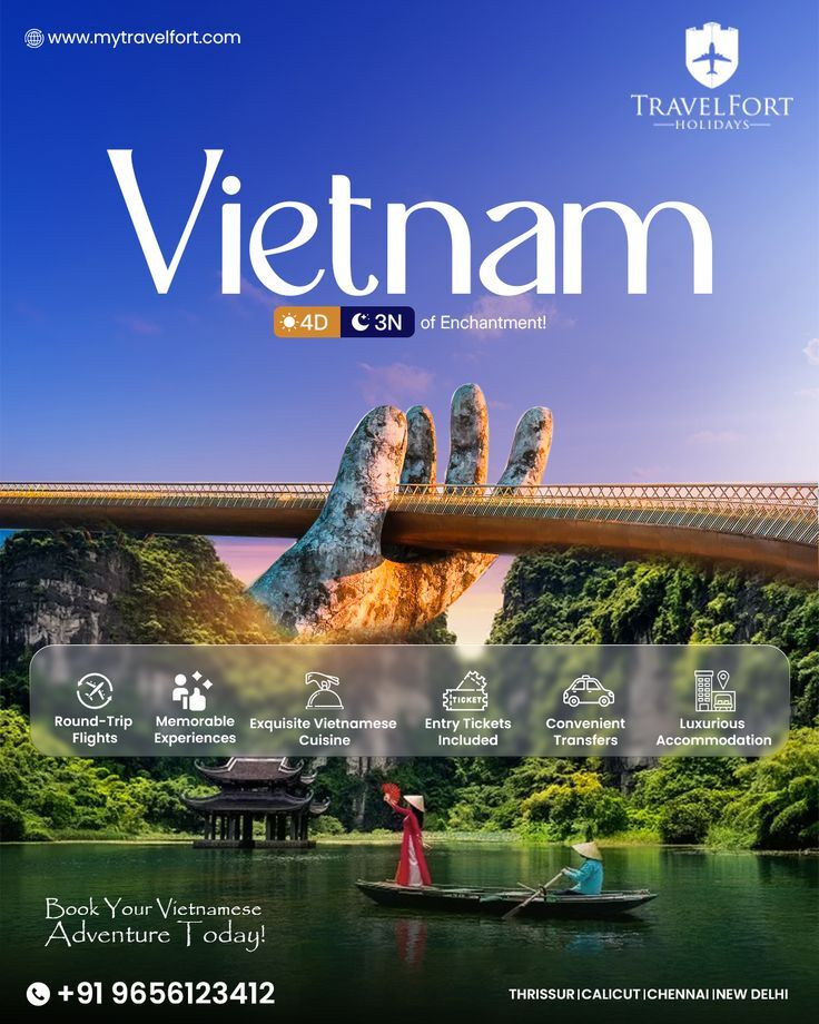 Discover Vietnam in 4 Days & 3 Nights! ✨ Scenic…
